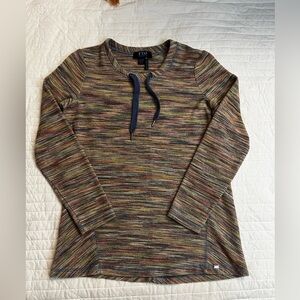 FDJ French Dressing space dyed multi color top